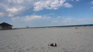 La mare, la soare... plajele sunt goale! Stațiunea Mamaia a ajuns de nerecunoscut. VIDEO