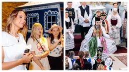 Andreea Marin, Nadia Comăneci și Kira Hagi, la ritualul nunților sașilor din Transilvania. Cum au apărut cele trei vedete
