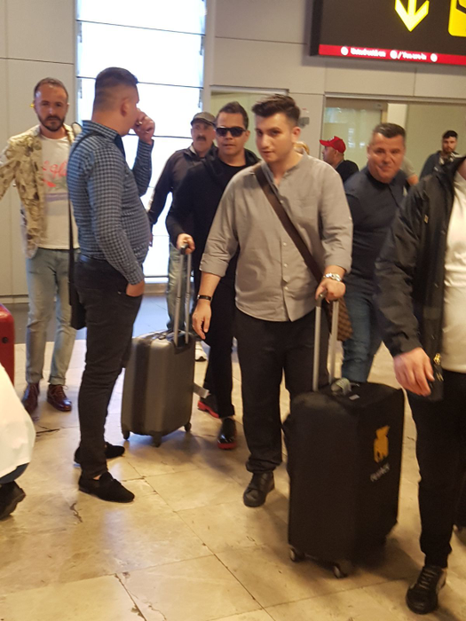 Jean de la Craiova a aterizat vineri seara pe aeroportul din Madrid.