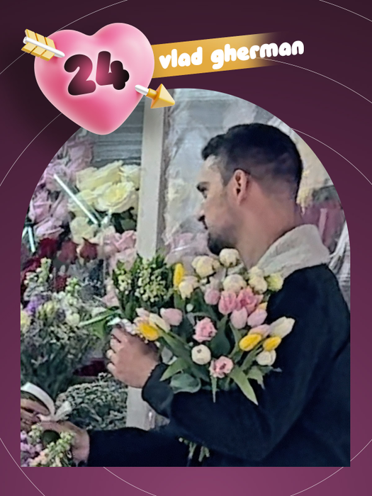 Bianca Drăgușanu, Cristina Pucean și Ramona Olaru, răsfățate peste măsură! Top 40 iubăreți cu brațele pline de flori, de Valentine’s Day