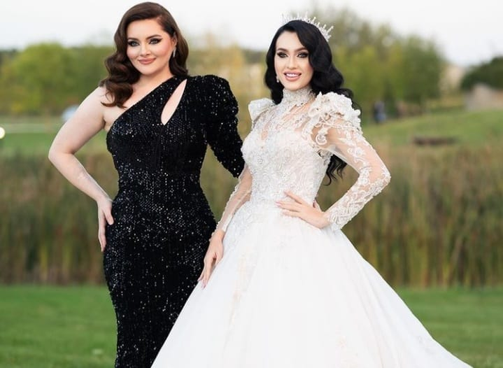 Bianca Comanici a participat la o prezentare de modă de rochii de mireasă / (sursă: Instagram)