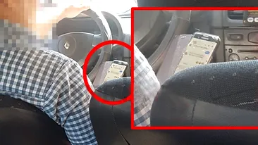 Cum a reacționat un taximetrist din București după ce a fost rugat de client să nu se mai joace pe telefon în timp ce conduce: Hai să îți spun ceva. Continuarea e scandaloasă