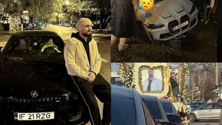 Imaginile durerii! Armando și Mihai au fost conduși pe ultimul drum. Zeci de bolizi au turat motoarele