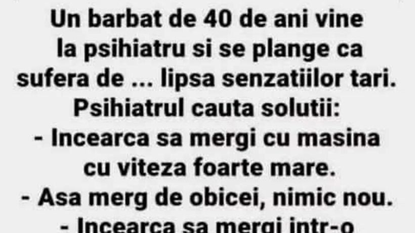 BANCUL ZILEI | Criza bărbaților de 40 de ani