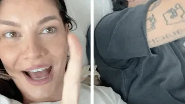 Laura Giurcanu iubește din nou? Cum s-a filmat fostul model și ce element bizar a apărut în cadru