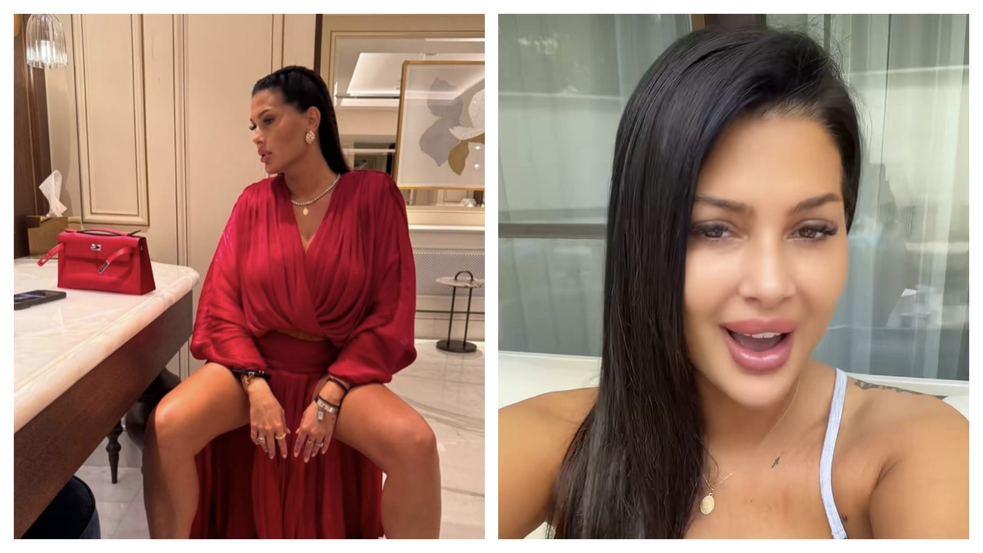 Roxana Dobre a atras toate privirile la plajă. Cum s-a afișat soția lui Florin Salam