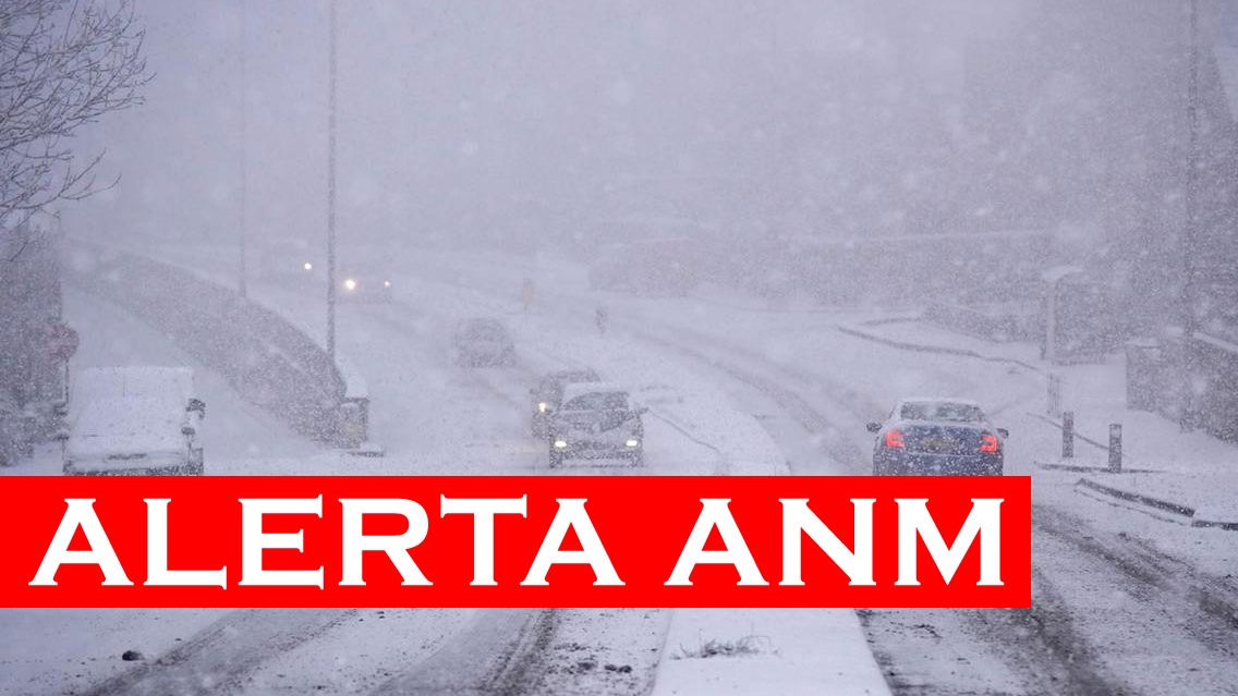 Alertă ANM în România. Cod galben de ninsori viscolite. Vizibilitatea, sub 100 de metri în aceste județe