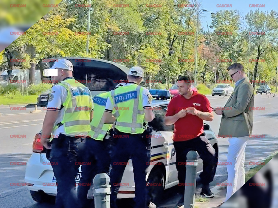 Adi Sînă a fost implicat într-o tamponare ușoară
