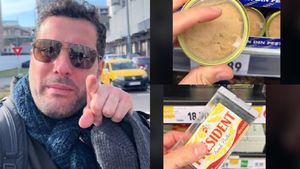 Să cadă din picioare când a văzut cum se vinde untul în Kaufland. Un turist din Italia a filmat tot: ”Nu știu de ce”