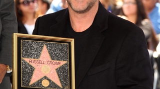 Russel Crowe a primit o stea pe Hollywood Walk of Fame!