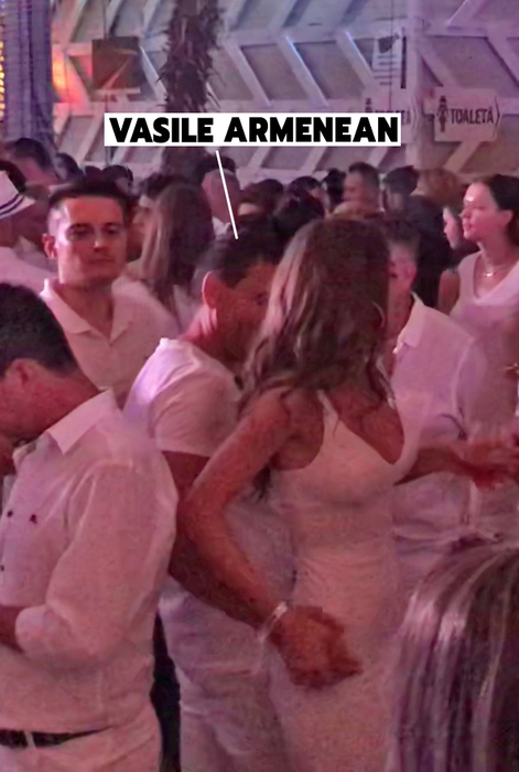 Vasile Armenean și iubita, dansuri senzuale