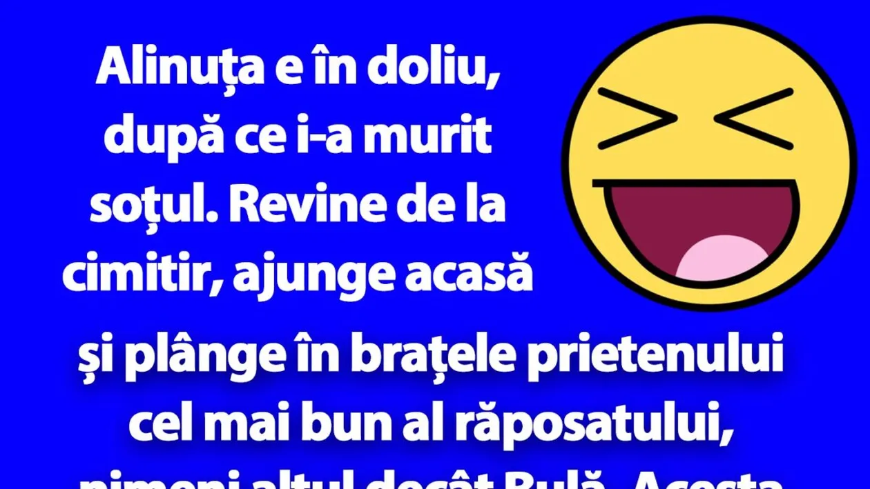 BANC | Bulă o consolează pe Alinuța după ce i-a murit soțul