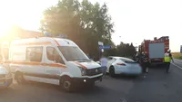 De la nuntă, la spital! Mireasă, implicată într-un accident rutier! FOTO