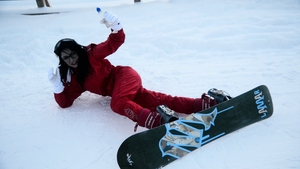 Impatimita a sporturilor de iarna, Wanda si-a riscat viata pe partie. Vezi ce sport extrem periculos a facut si cum s-a simtit