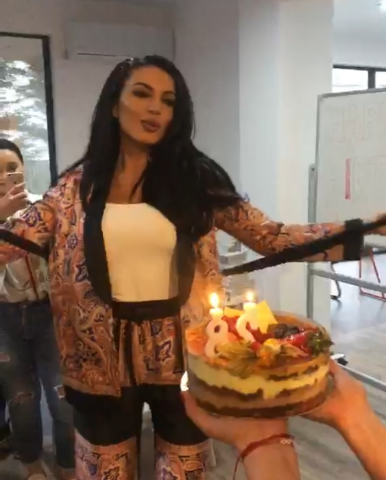 Raluca Silea, iubita lui Victor Slav, a dat un mega-party de ziua ei