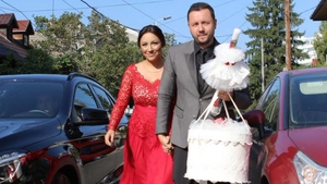 Emotii la botezul micutei Rosa! Nasii Andra si Maruta au intarziat! "Este politia in..."