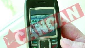 Escrocherii prin SMS