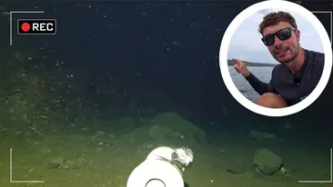 Acest vlogger a aruncat o cameră GoPro în mare și a filmat ceva UNIC în istoria omenirii. Acestea sunt imaginile