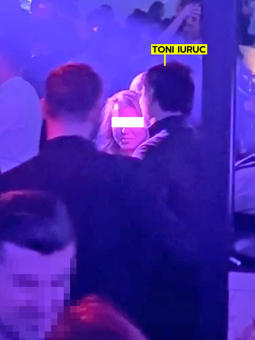 Toni Iuruc a vrăjit o blondă la LOFT