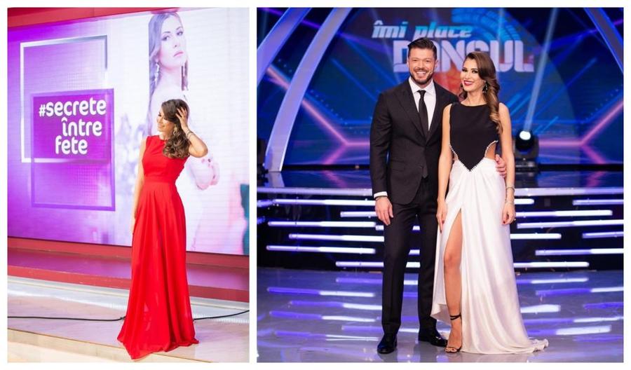 Cristina Mihaela Dorobanţu a prezentat rubrica “Secrete între fete” din cadrul emisiunii “Teo Show” și a moderat concursul “Îmi place dansul” împreună cu Victor Slav © Facebook