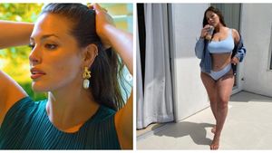 Ashley Graham va deveni mamă pentru a doua oară. Prima imagine cu burtica de gravidă. FOTO