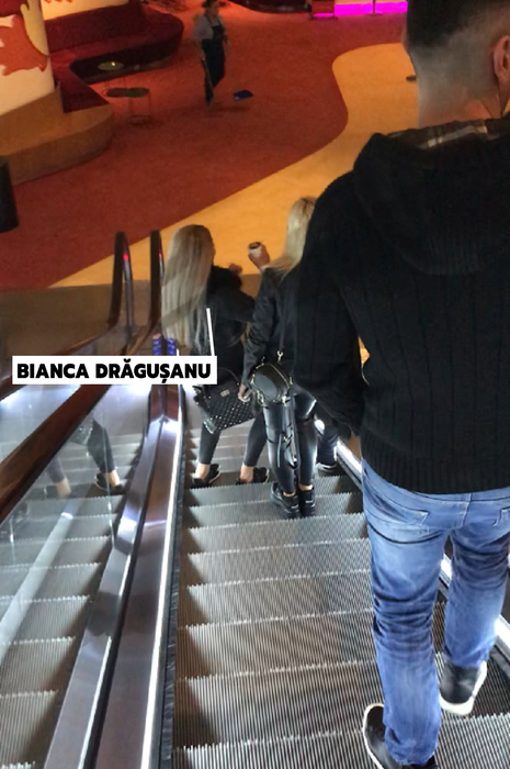 Bianca Drăgușanu a celebrat la mall despărțirea de soț