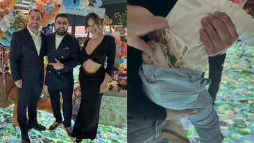 Fiul lui Pescobar a împlinit un an! Câți bani a dat patronul Tavernei Racilor la lăutari + Ce a ales micuțul Marc Paul de pe tăviță