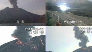 VIDEO Cutremurul devastator de 8,9 grade a provocat eruptii vulcanice in Japonia, Indonezia si Rusia
