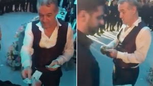 Așa puțin?! Câți bani le-a dat Gigi Becali chelnerilor care au servit azi-noapte la nunta fiicei lui