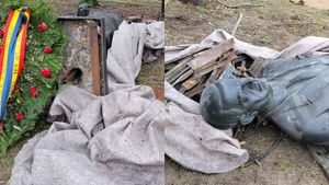 Statuia lui Iuliu Maniu, din Cluj a fost vandalizată. Cetățenii au avut parte de un șoc