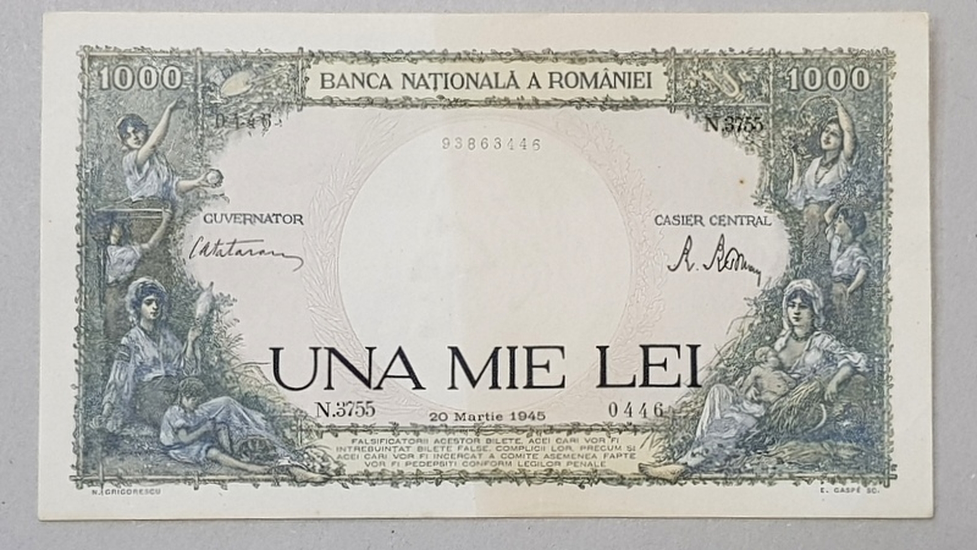 Cât a ajuns să coste pe OLX o bancnotă de 1000 de lei, din 1941