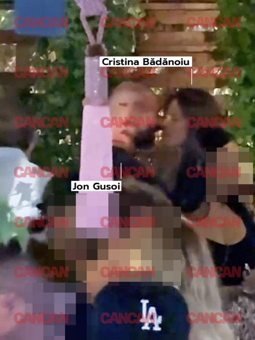 Cristina Bădănoiu a petrecut în club alături de Jon Gusoi