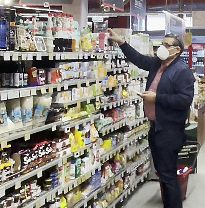 Gabriel Mutu, la o sesiune intensă de shopping