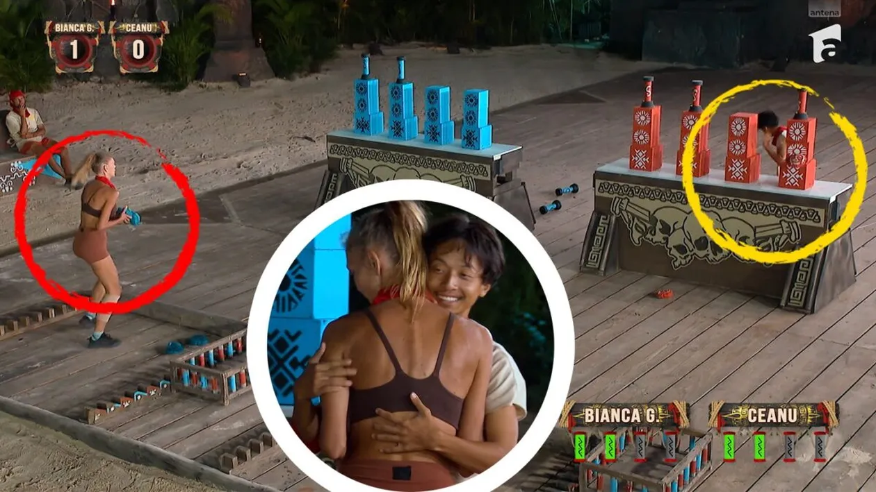 Dovada că eliminatul Ceanu Zheng a lăsat-o pe Bianca Giurcanu să câștige și să se salveze azi-noapte, la Survivor