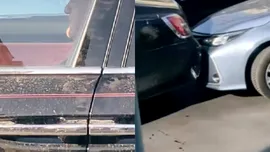 Gigi Becali, implicat într-un accident rutier! Reacția uluitoare a latifundiarului după ce a fost tamponat în Capitală. VIDEO