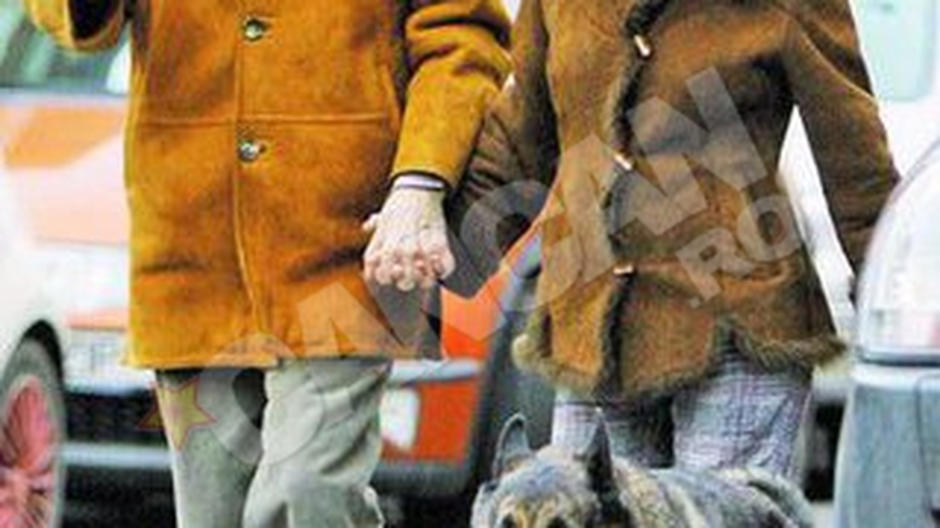 Iurie Darie si Anca Pandrea, condusi acasa de catelul lor invalid! Mai bine pe trei picioare decat pe trei carari