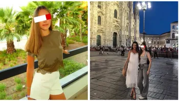 Imagine rară cu fiica lui Adrian Cristea și a Denisei Nechifor. Cum arată Rania la aproape 18 ani