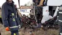 Tragedie în Timiș! Un mort și mai mulți răniți, după un accident cumplit VIDEO