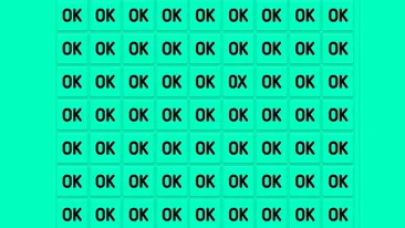 Test de perspicacitate | Găsiți OK-ul care nu este OK. Geniile îl văd în 5 secunde!