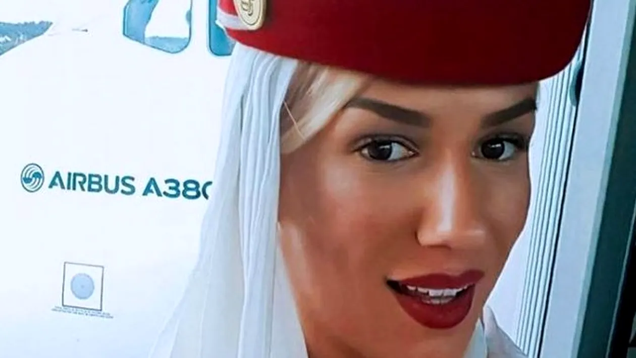 Stewardesa româncă din Dubai, medaliată cu aur la cel mai tare concurs de fitness din lume! Cum arată când se dezbracă de hainele sobre