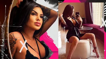 Are sâni siliconați și dă „teroare” oricărui bărbat! Andreea este păpușica șatenă care te bagă-n boală cu formele ei