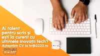 Ai talent pentru scris și ești la curent cu ultimele inovații tech? Alătură-te echipei Go4it