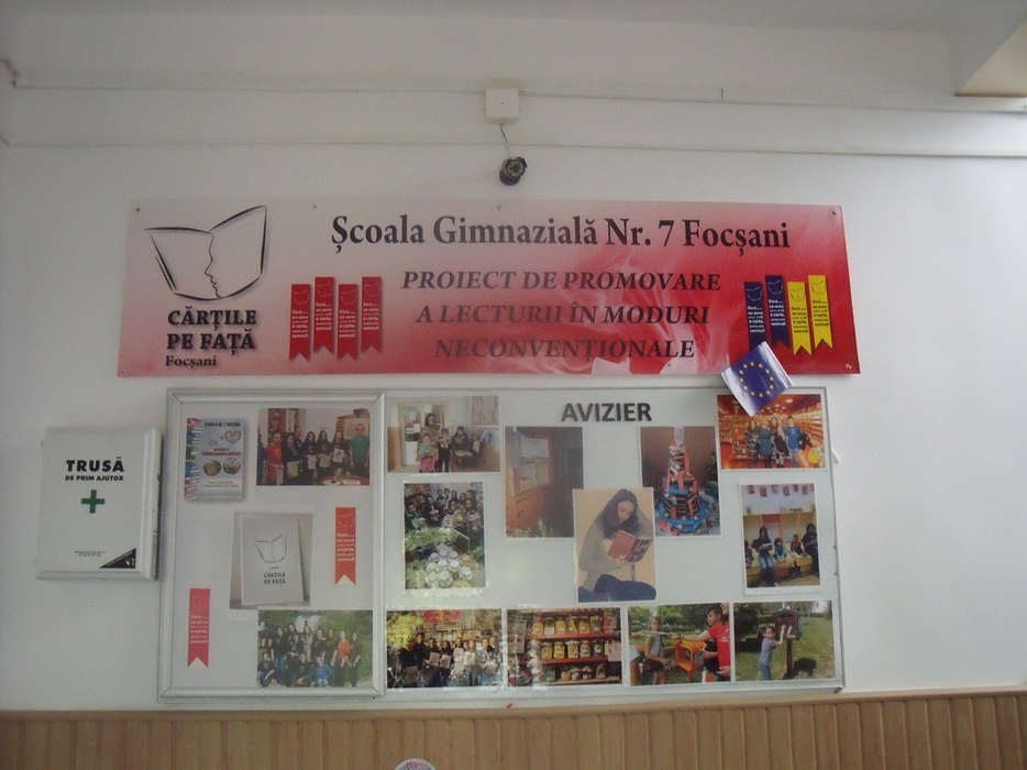 Lectura în locuri neconvenţionale, unul dintre proiectele celei mai vechi şcoli din Focşani