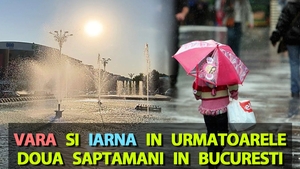Vremea o ia razna în octombrie, în București: Temperaturi de vară și apoi de iarnă în următoarele 2 săptămâni, potrivit meteorologilor Accuweather