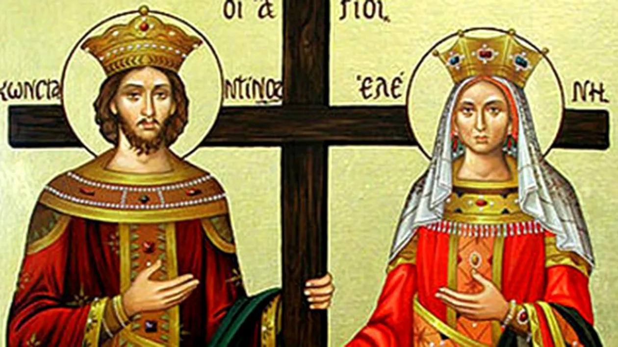 Sfintii Imparati Constantin si Elena, sarbatoriti astazi, in Biserica Ortodoxa