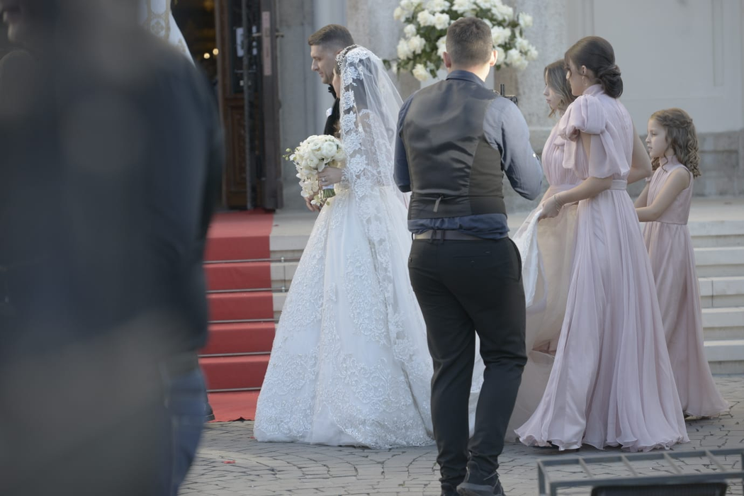 Nunta fiicei lui Gigi Becali a fost un moment emoționant pentru toți cei prezenți