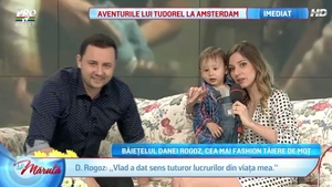A implinit un an, dar deja face asta. Vezi cat de mare s-a facut baietelul Danei Rogoz!