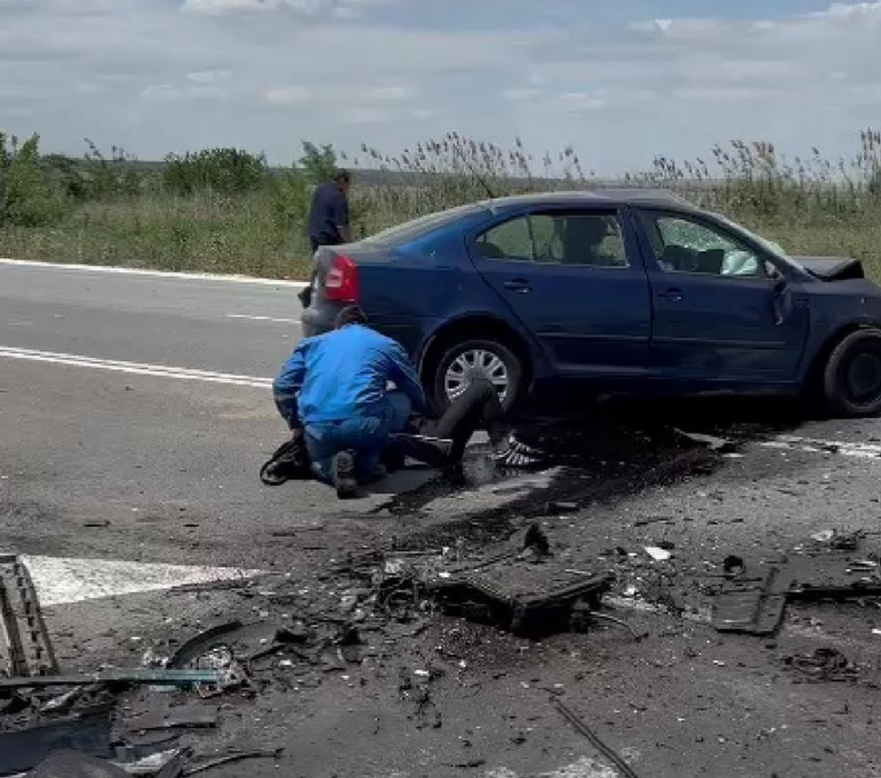 Accidentul rutier s-a produs pe drumul ce leagă orașul Năvodari de localitatea Corbu - Drumul Județean (DJ) 226/ sursă foto: social media