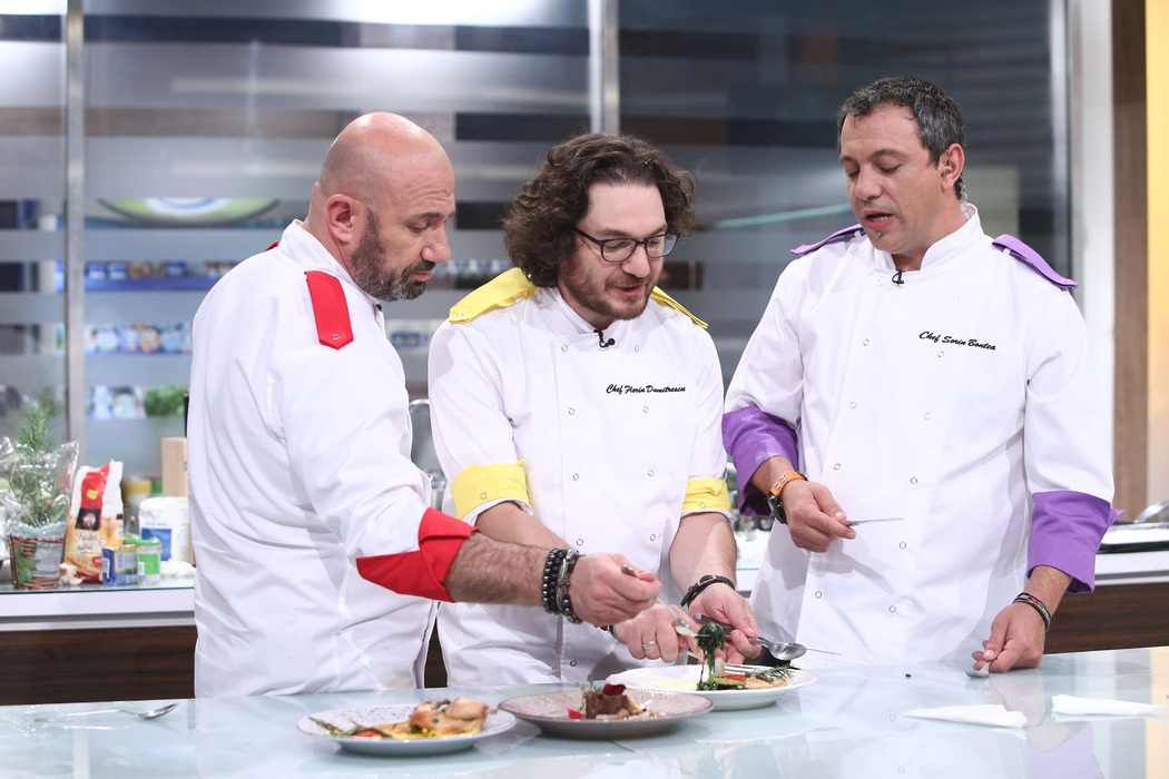 Chef Florin Dumitrescu se califică în finala sezonului special Chefi la cuțite, dedicat familiilor