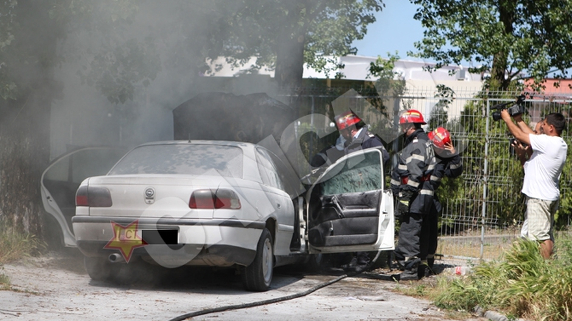 Incendiu in Mamaia